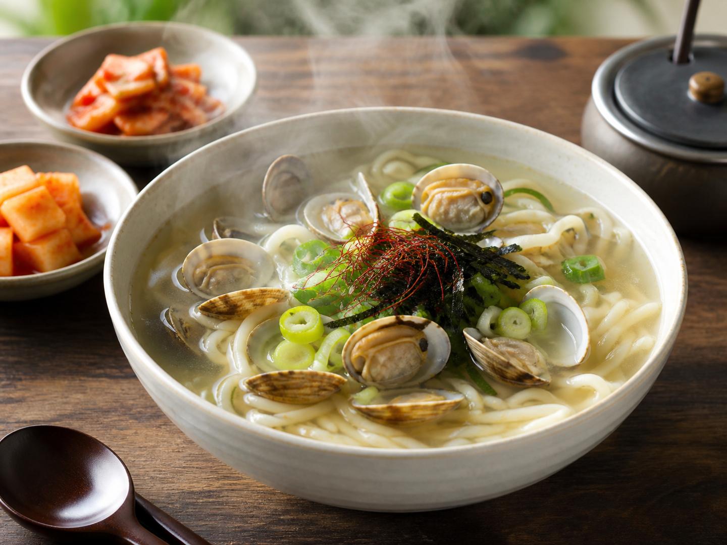 바지락칼국수