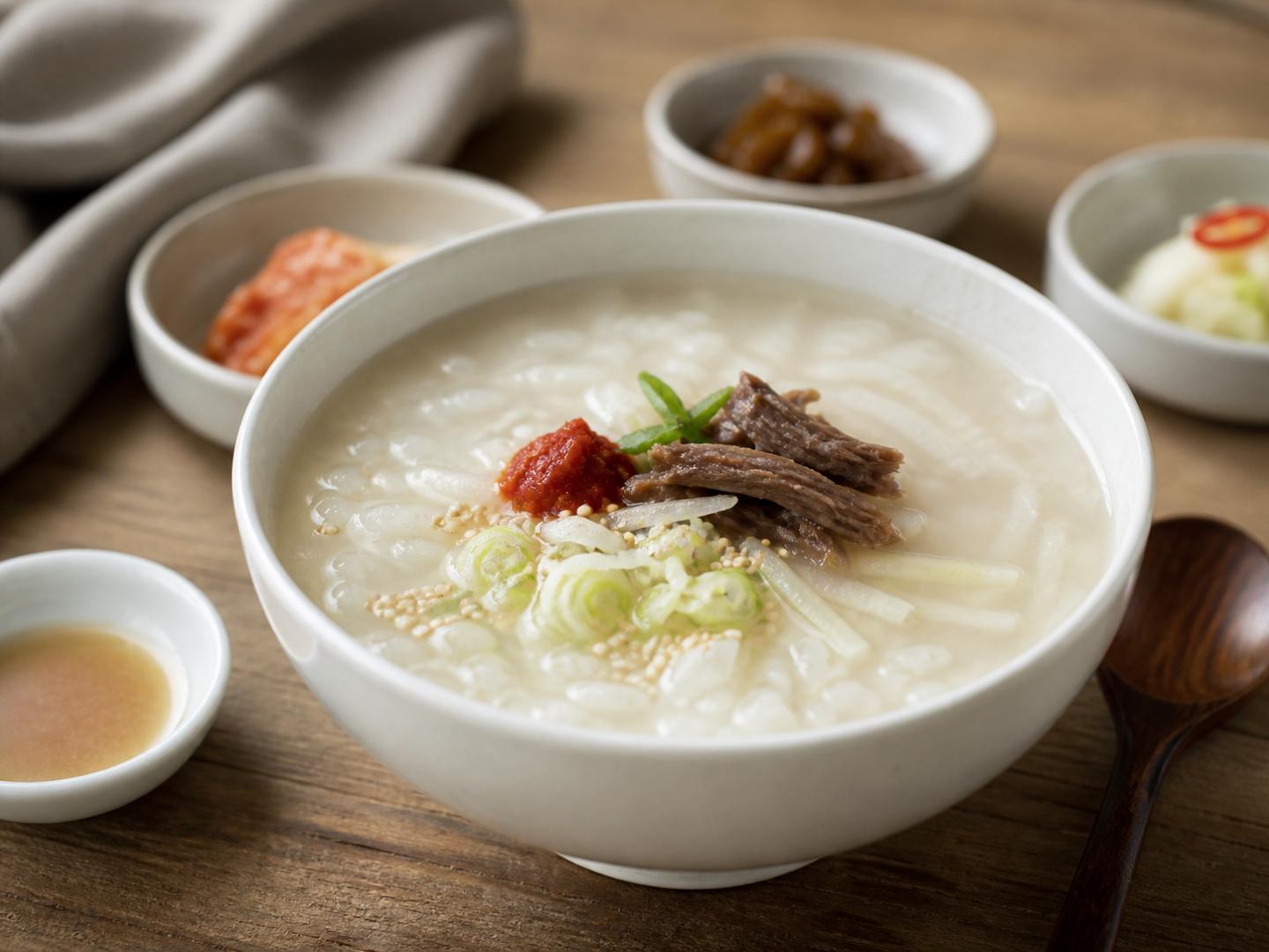 본죽 스타일 동치미