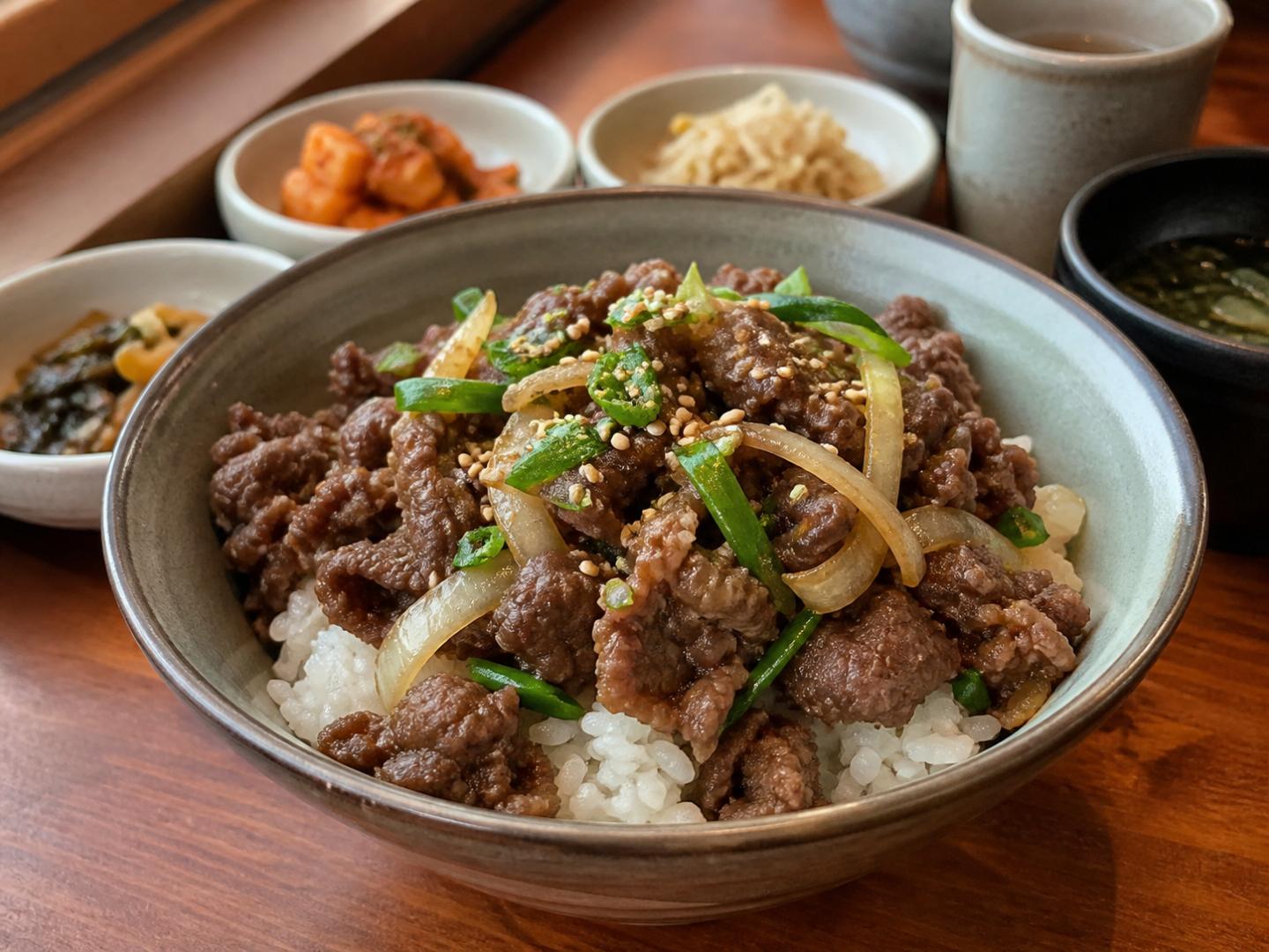 불고기덮밥
