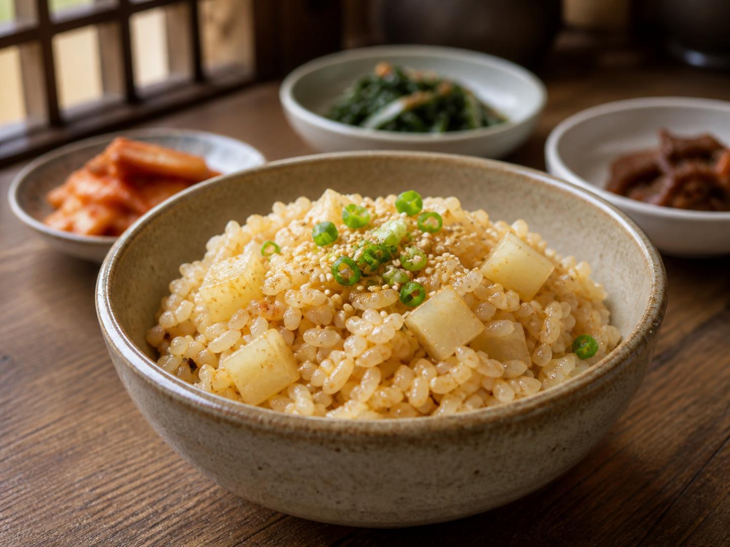 된장무밥