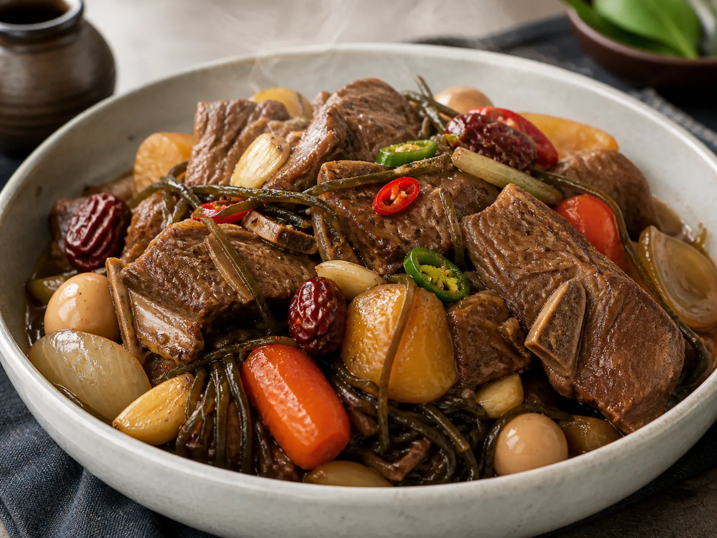 해초갈비찜