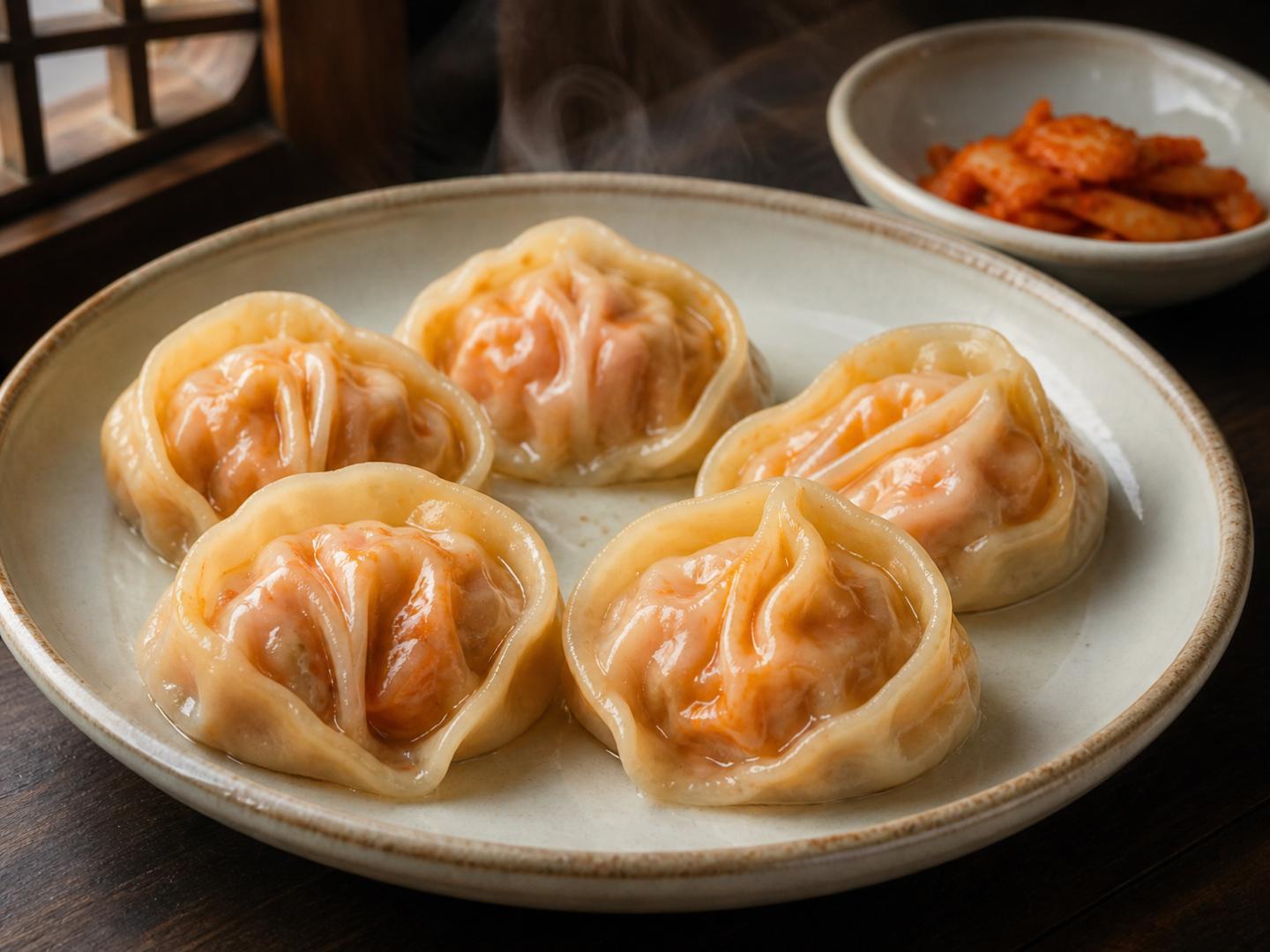 김치만두