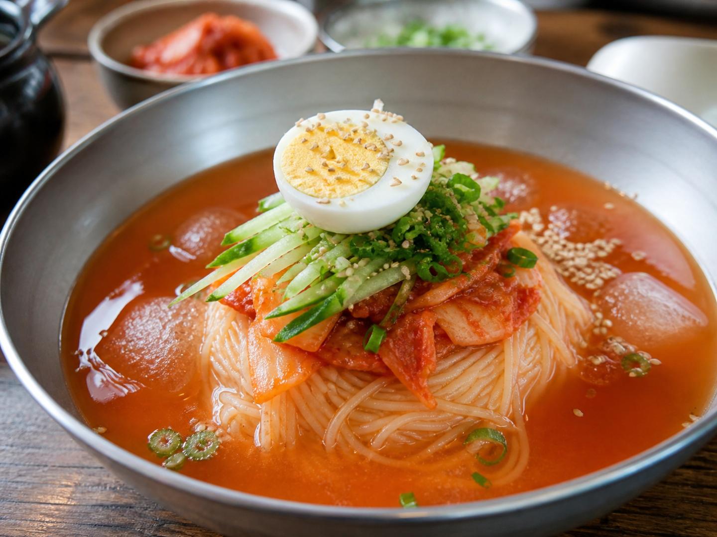 김치말이국수