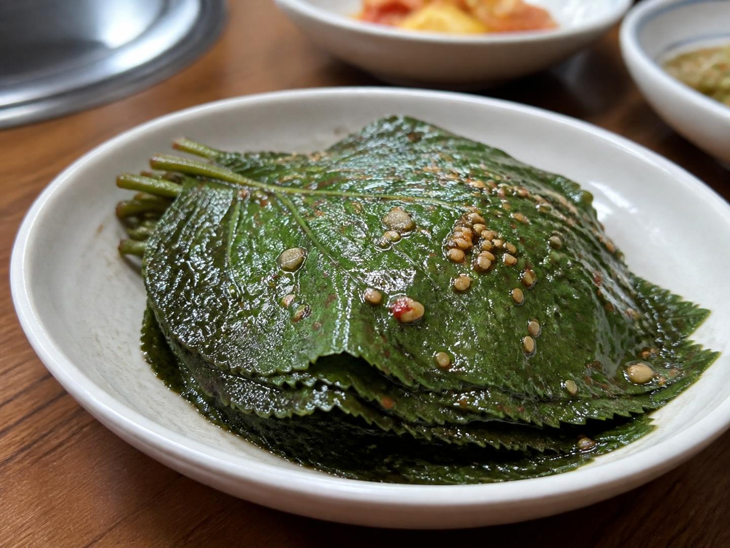 깻잎나물