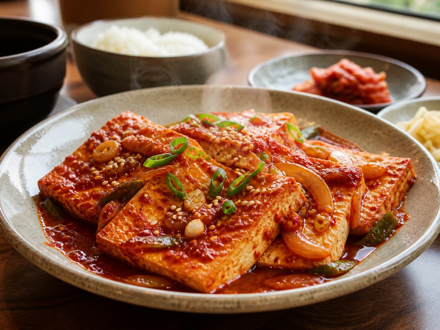 매콤 두부조림
