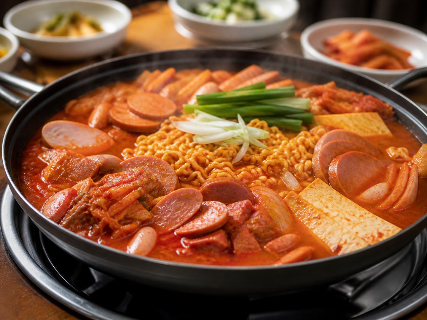 놀부 스타일 부대찌개