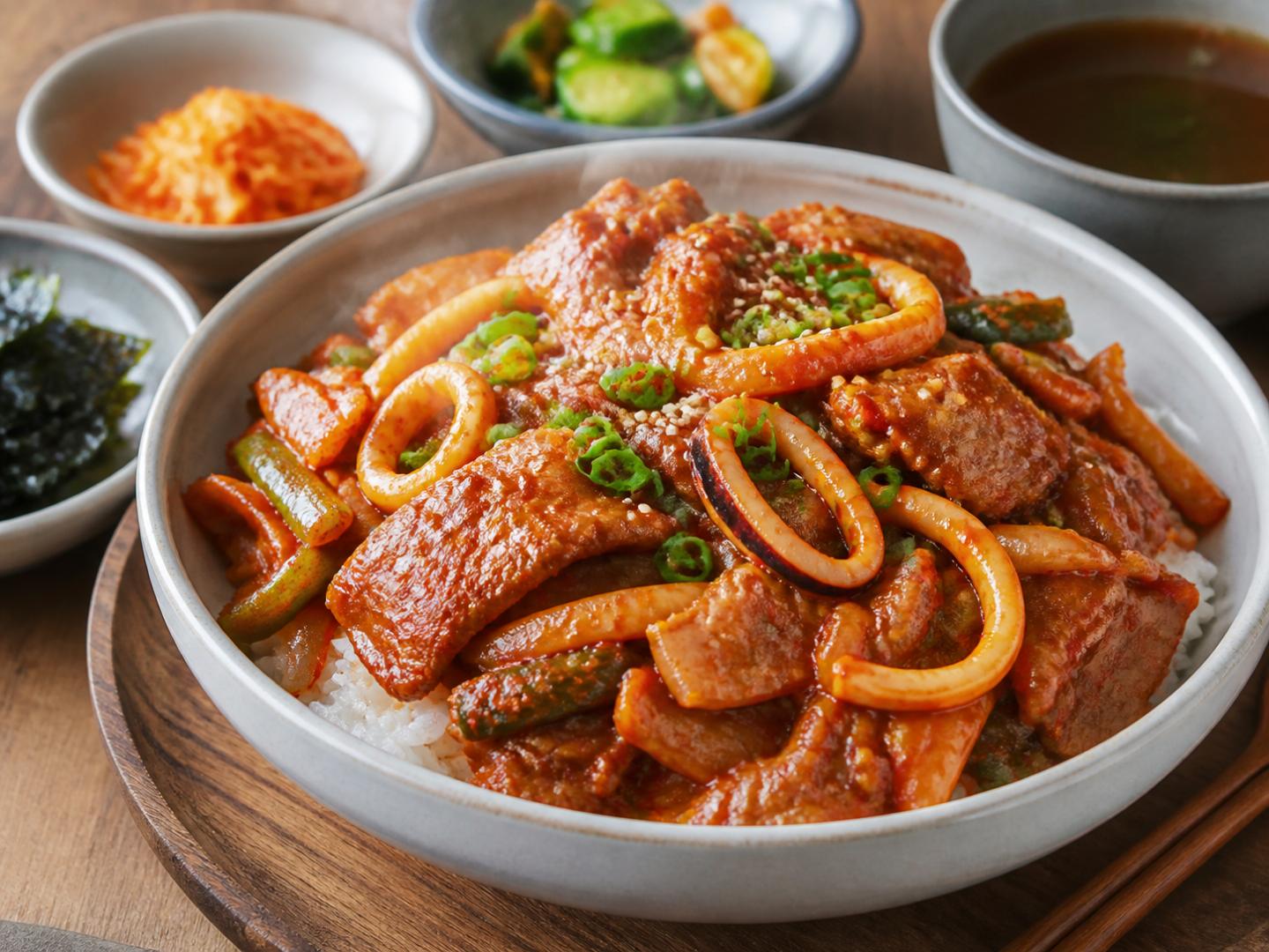오삼불고기 덮밥