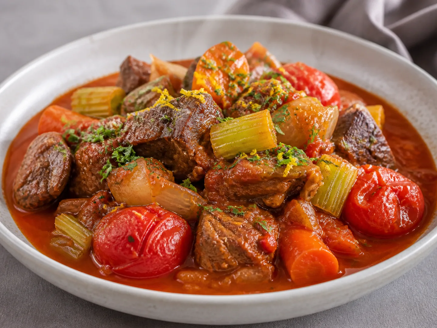 토마토소고기찜
